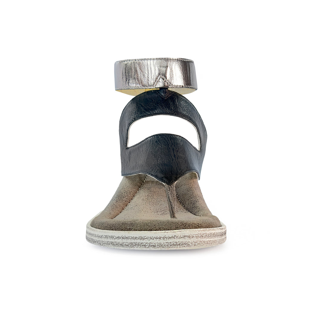 Lava 2 - Bone flips to Black - 4 Way Sandal