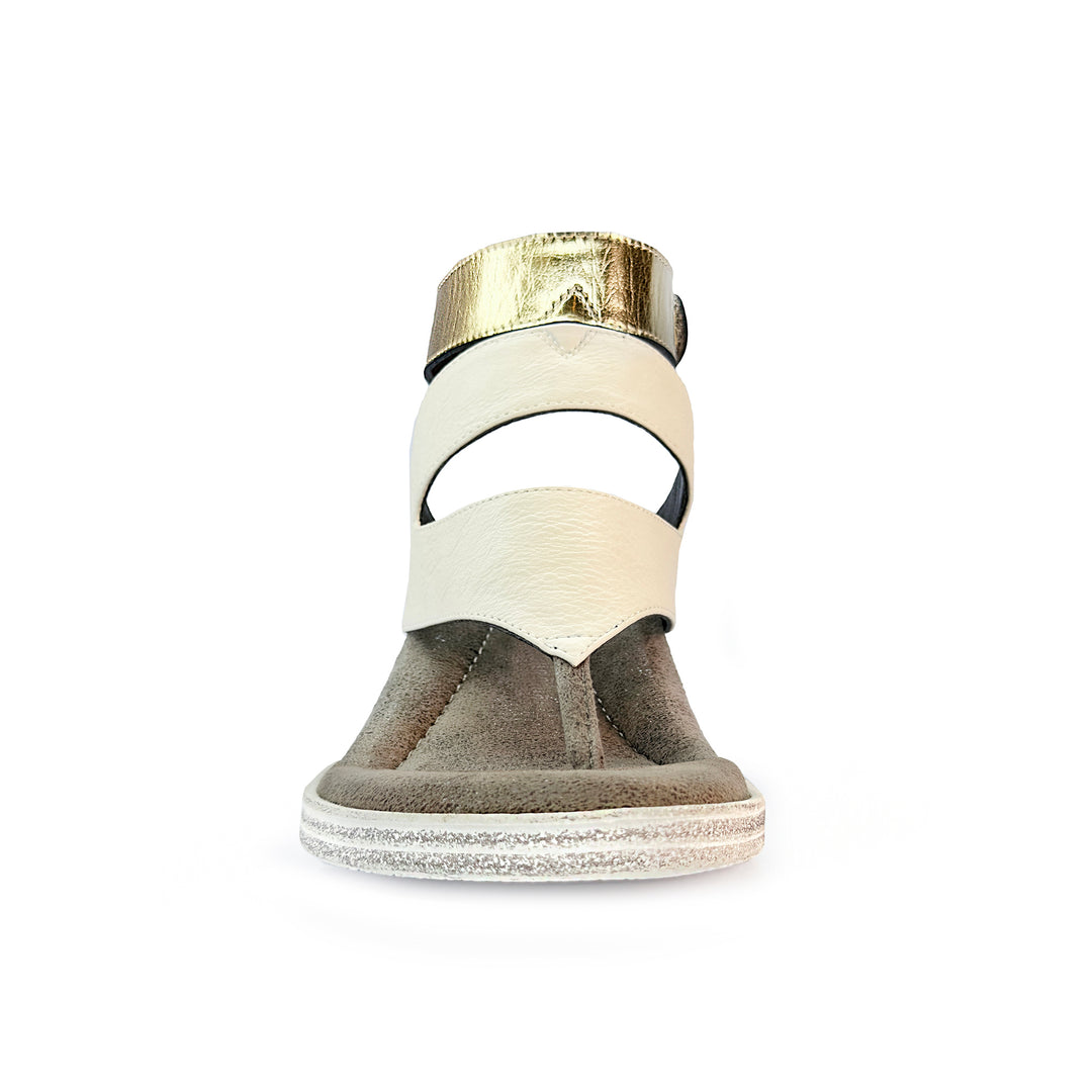 Lava 2 - Bone flips to Black - 4 Way Sandal