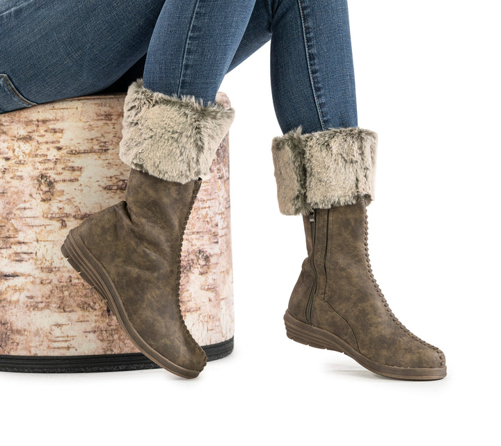 Uma 2 - Mid Calf Boot flips to Short Boot