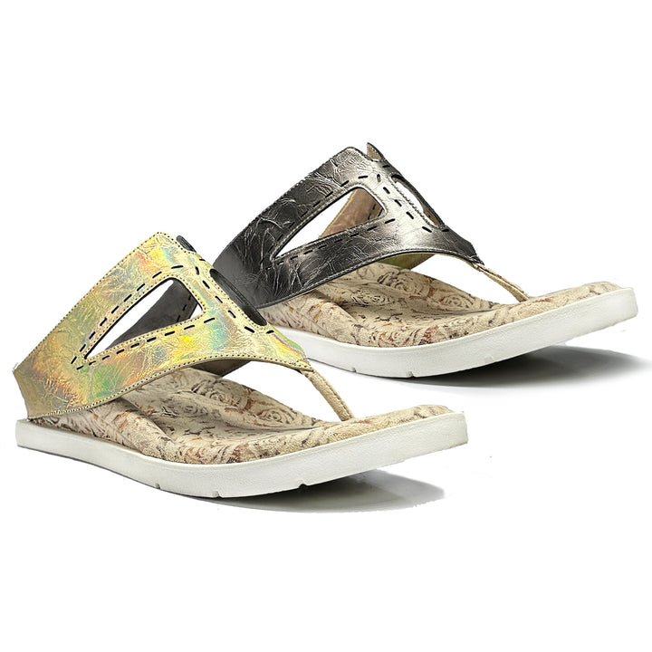 Aziza 2 - Gold flips to Pewter