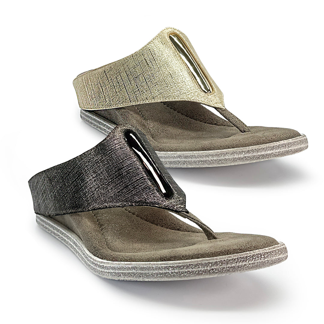 Iris 1 - Shimmering Pewter flips to Gold