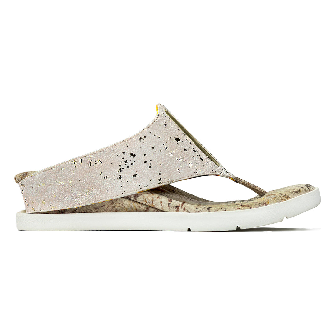 Iris 3 - Flower Print flips to Cream