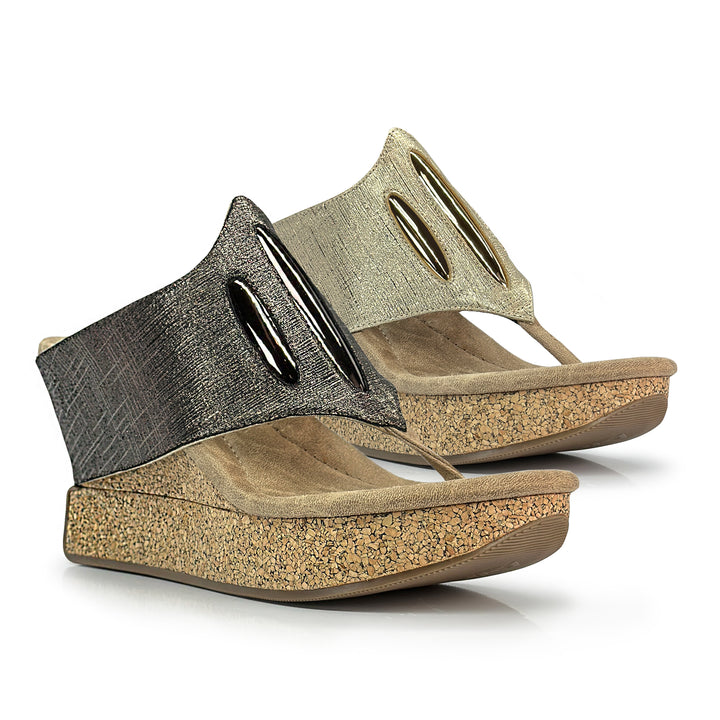 Elva - Shimmering Pewter flips to Gold