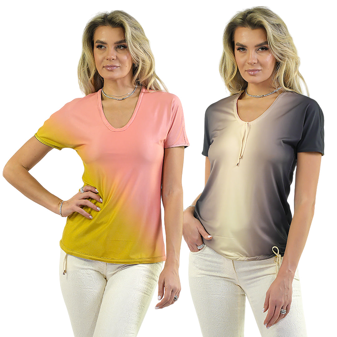 Reversible & Adjustable V-Neck Top