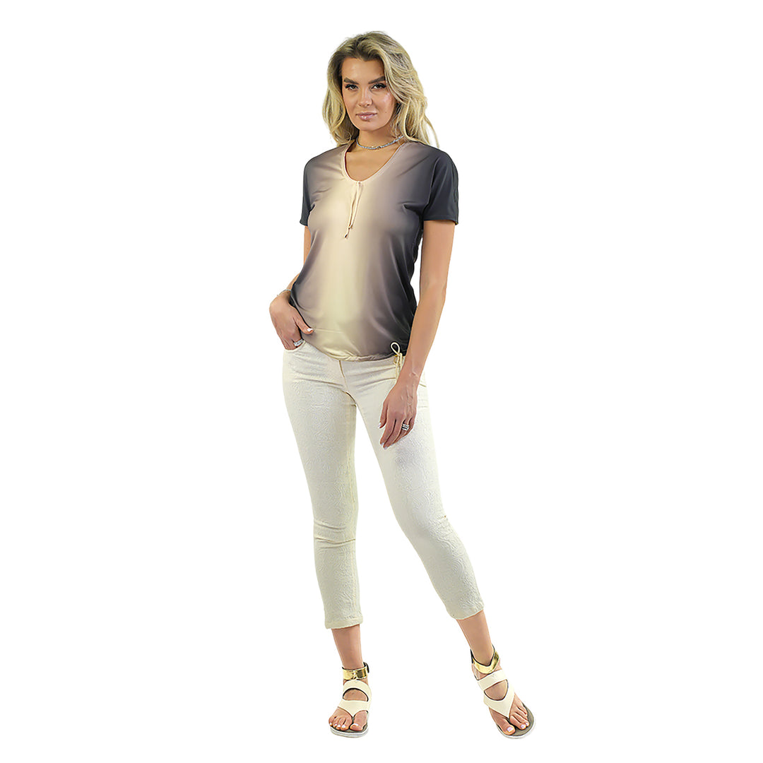 Reversible & Adjustable V-Neck Top
