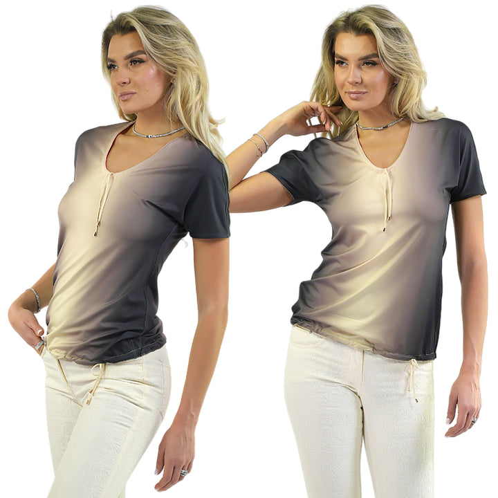 Reversible & Adjustable V-Neck Top