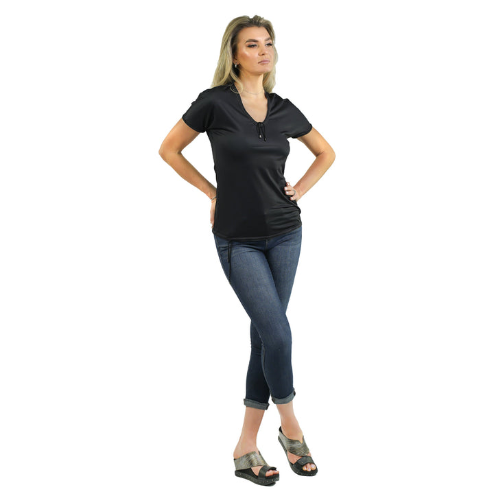 "As Is" - Reversible & Adjustable V-Neck Top