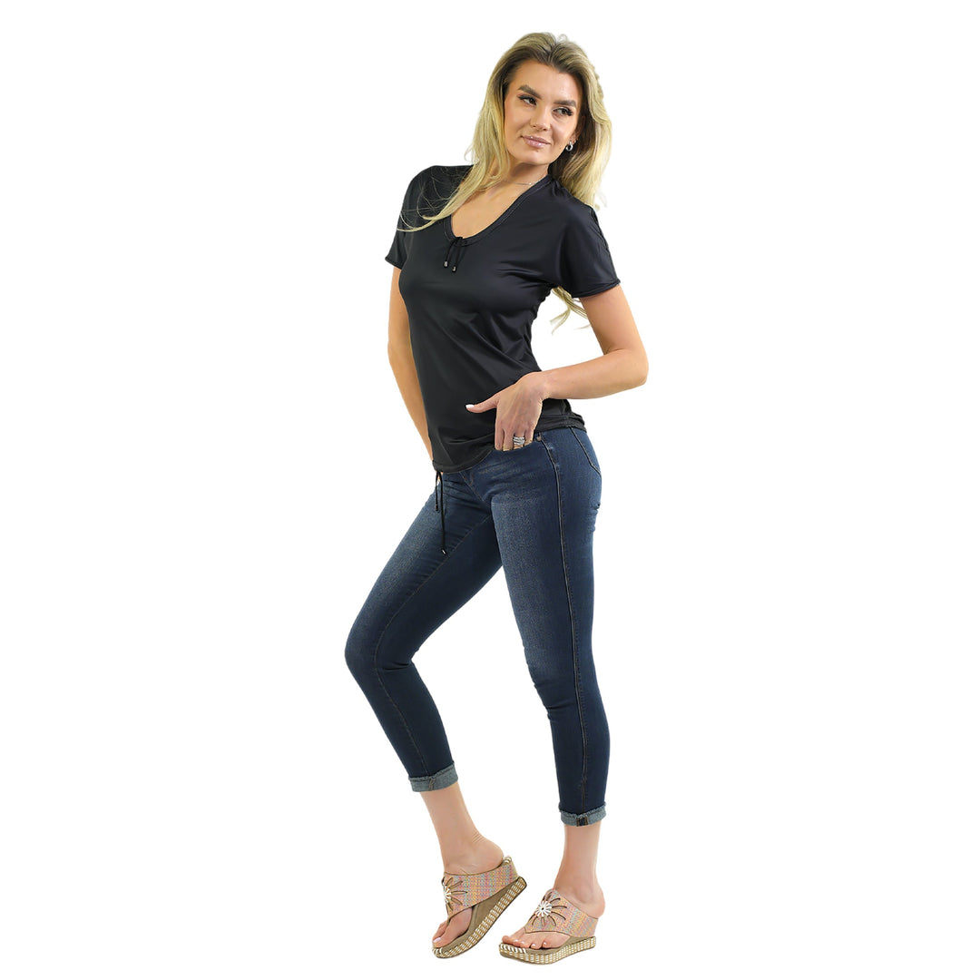 "As Is" - Reversible & Adjustable V-Neck Top
