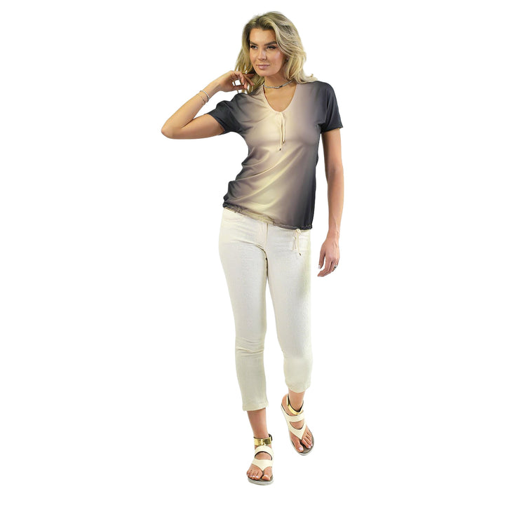 "As Is" - Reversible & Adjustable V-Neck Top