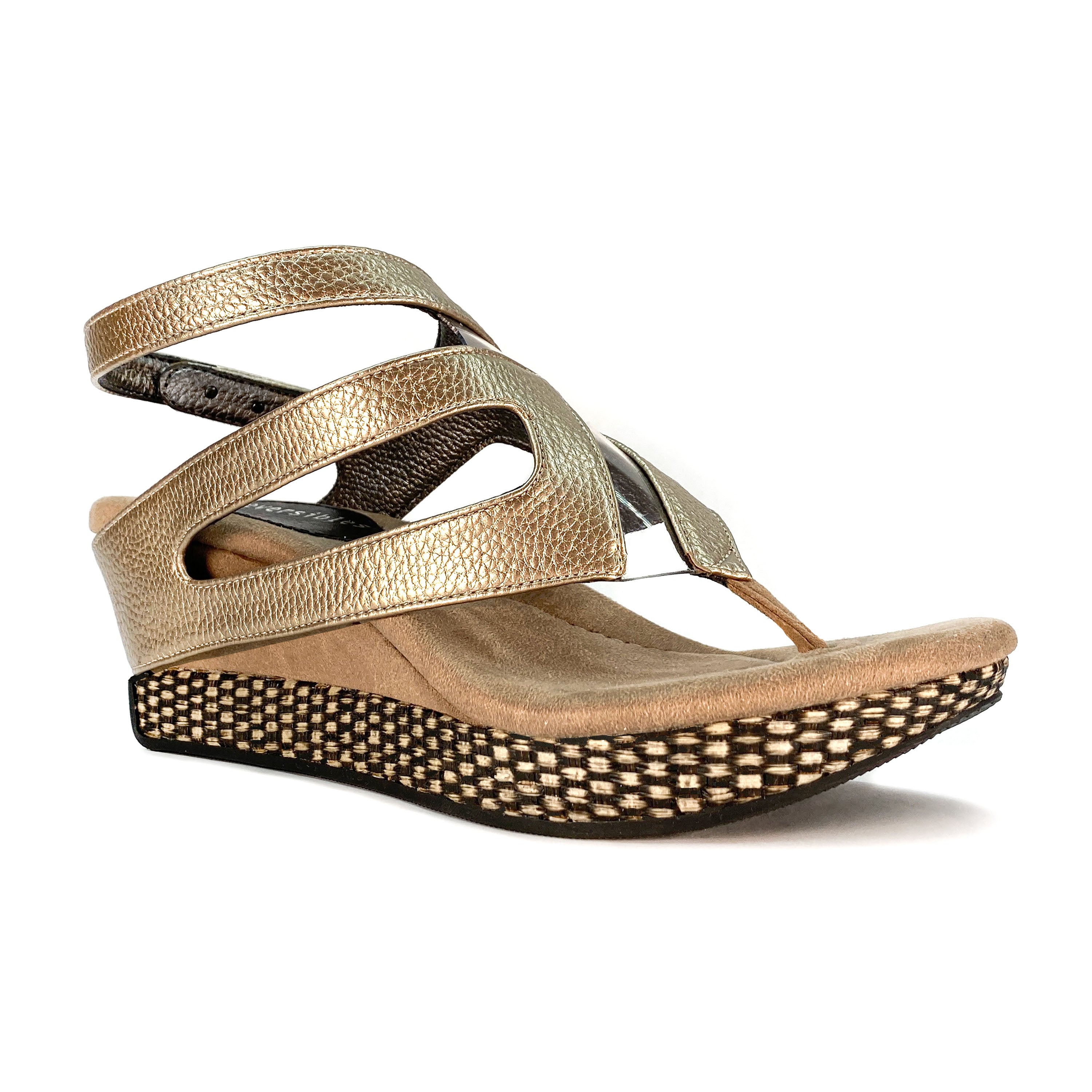 靴 zoey Amazon.com | Modzori Zoey Women's Mid Wedge Reversible Sandal Aqua