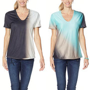"As Is" - Reversible & Adjustable V-Neck Top